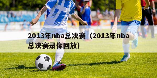 2013年nba总决赛（2013年nba总决赛录像回放）